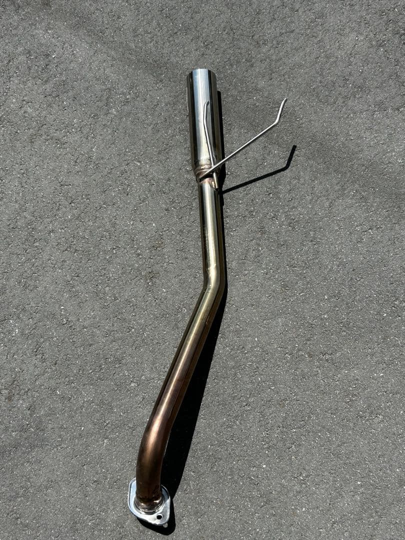 GE8 ゼロファイター　リアピース　フィットRS マフラー ストレートマフラー