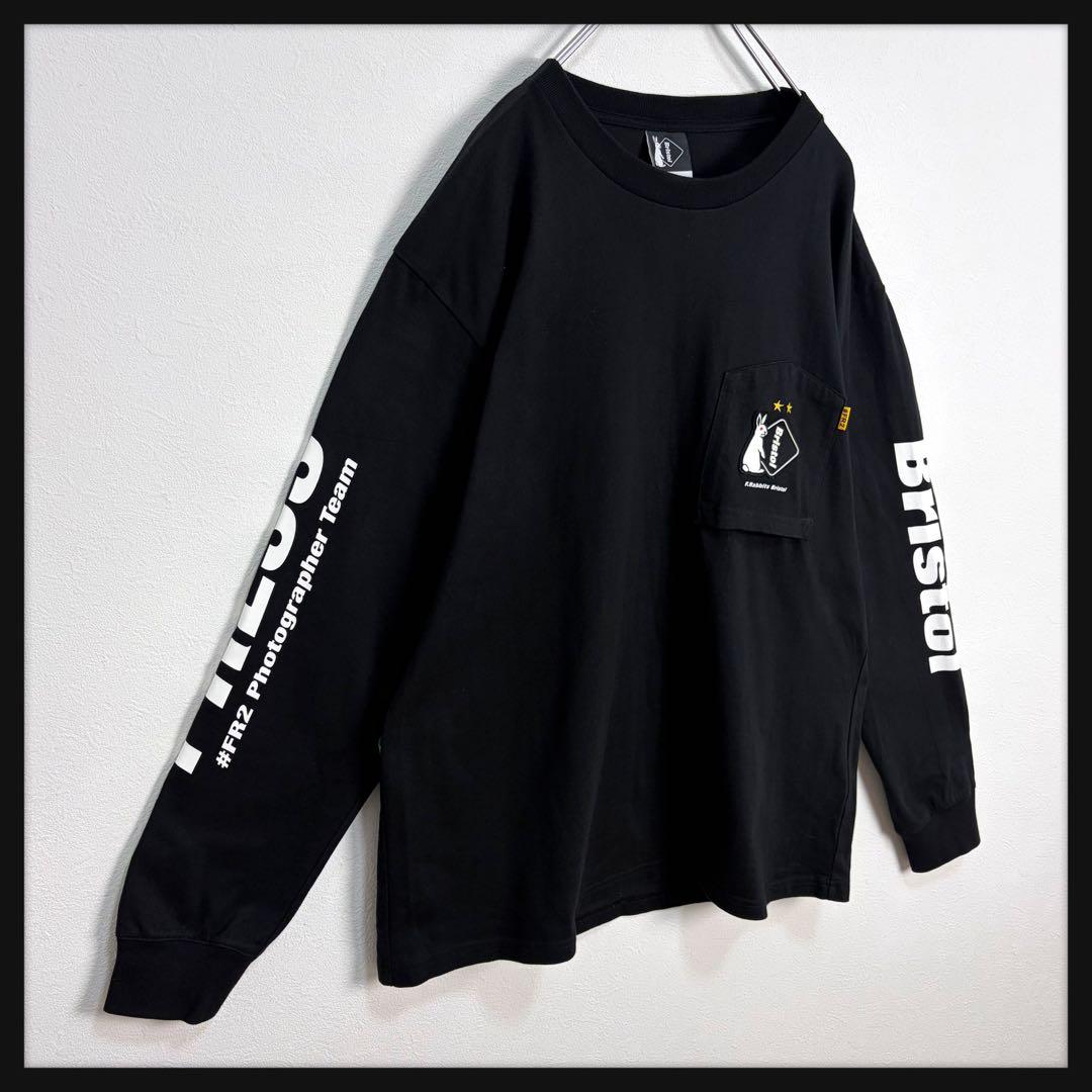 【激レア】FCRB × FR2 限定コラボ ロンT ブリストル 希少XL 超美品