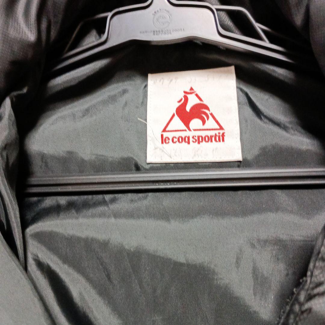 le coq sportit ロングダウンジャケット ブラック/イエロー