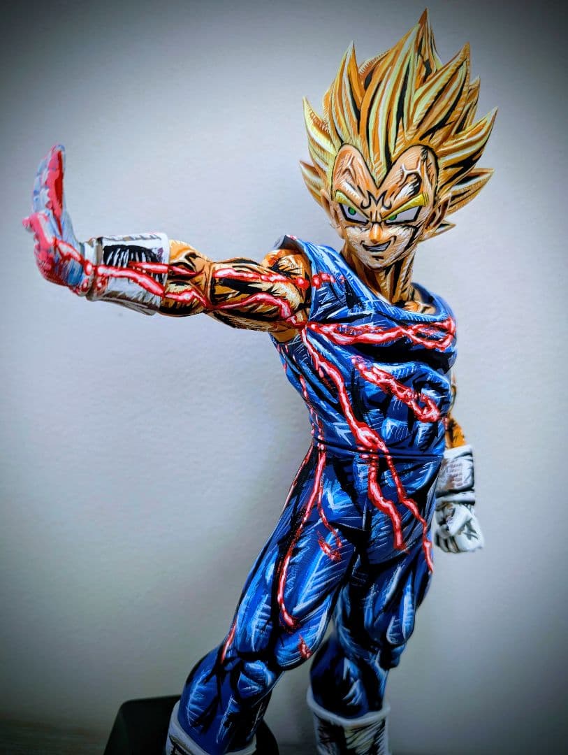 SHページ　リペイント品　Grandista 魔人ベジータ