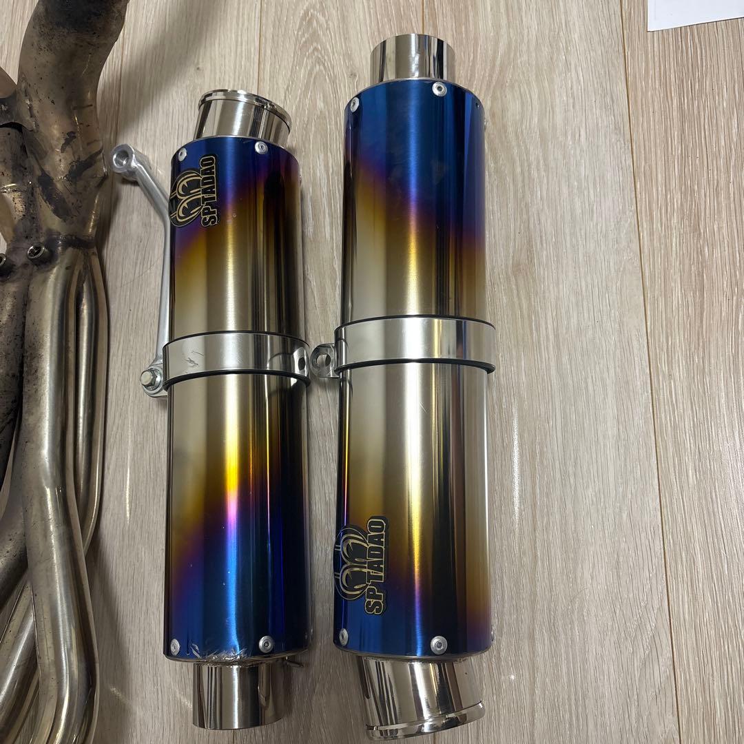 CB400SB/SF用　SP忠男2本だしフルエキマフラー