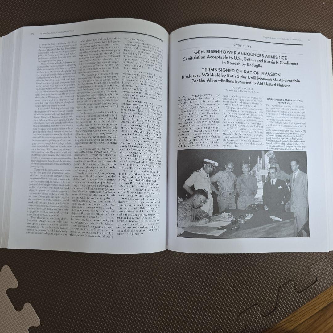 洋書 The New York Times Complete World War II