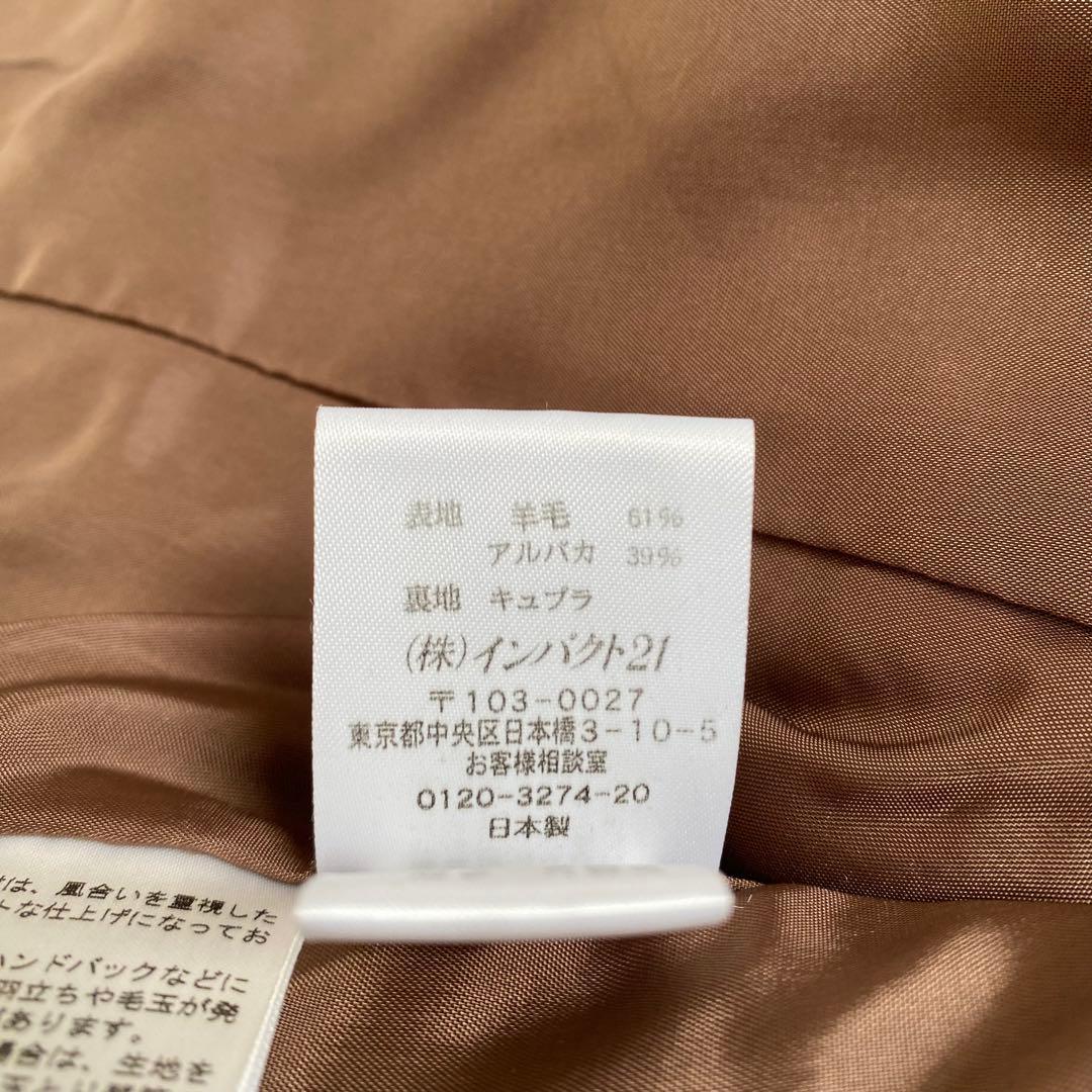 ラルフローレン　テーラードジャケット　ヘリンボーン　くるみボタン　アルパカ