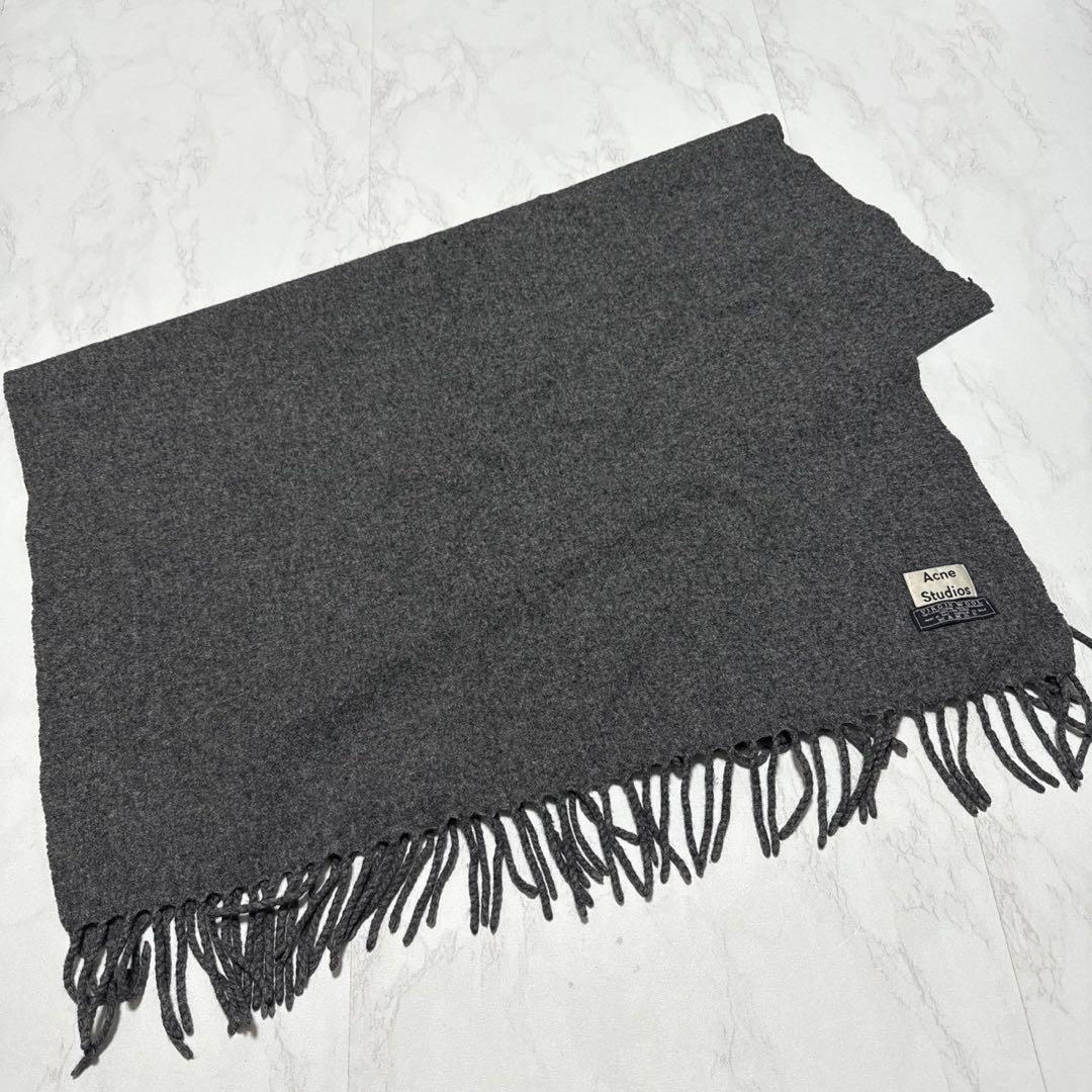 美品✨Acne Studios アクネストゥディオズ 旧タグ グレー 大判