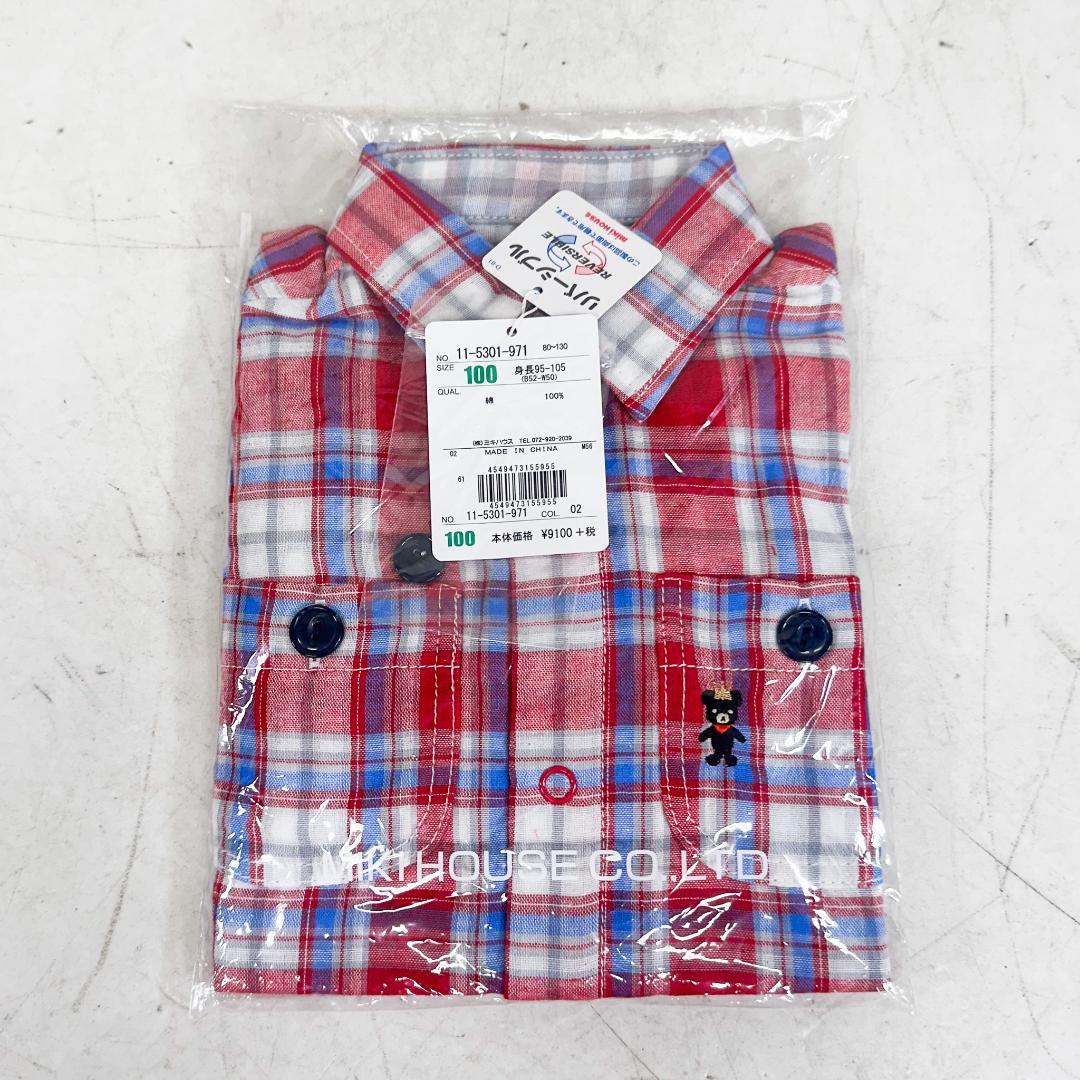 よ*こ様 K9107 ミキハウス 長袖トップス パンツ 6枚 セット 100サイ