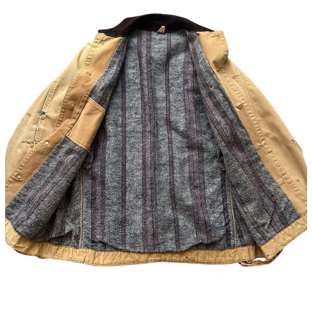 70s カーハート チョアコート 42L ボロ carhartt ジャケット