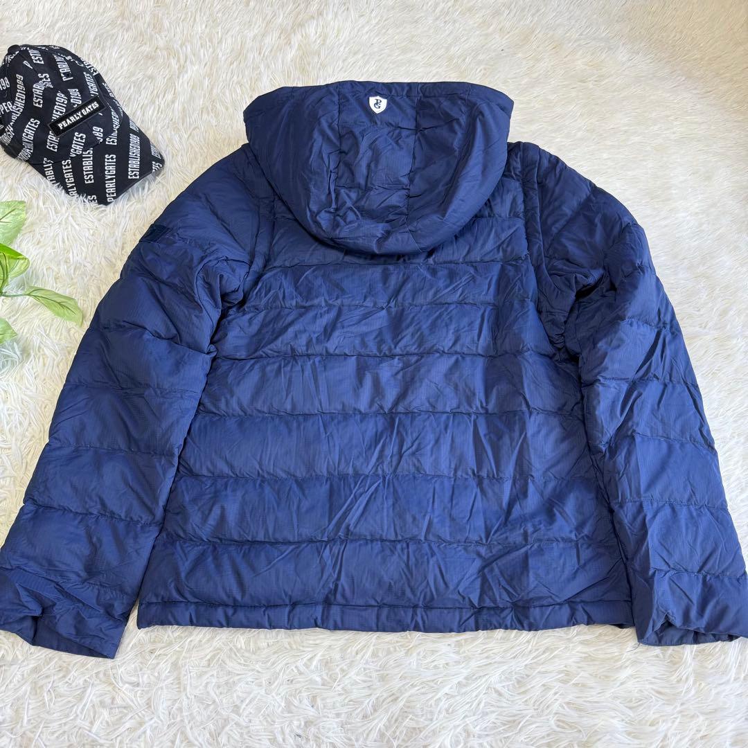 【パーリーゲイツ】美品 ダウンジャケット ネイビー 4サイズ メンズ 4way