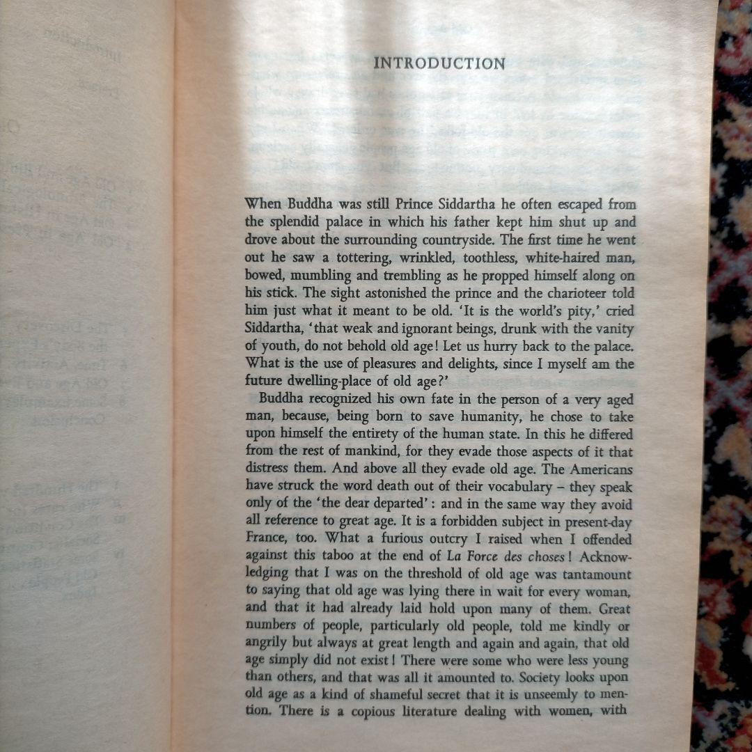 ボ－ヴォワ－ル 老い Old Age Beauvoir 英訳 Penguin