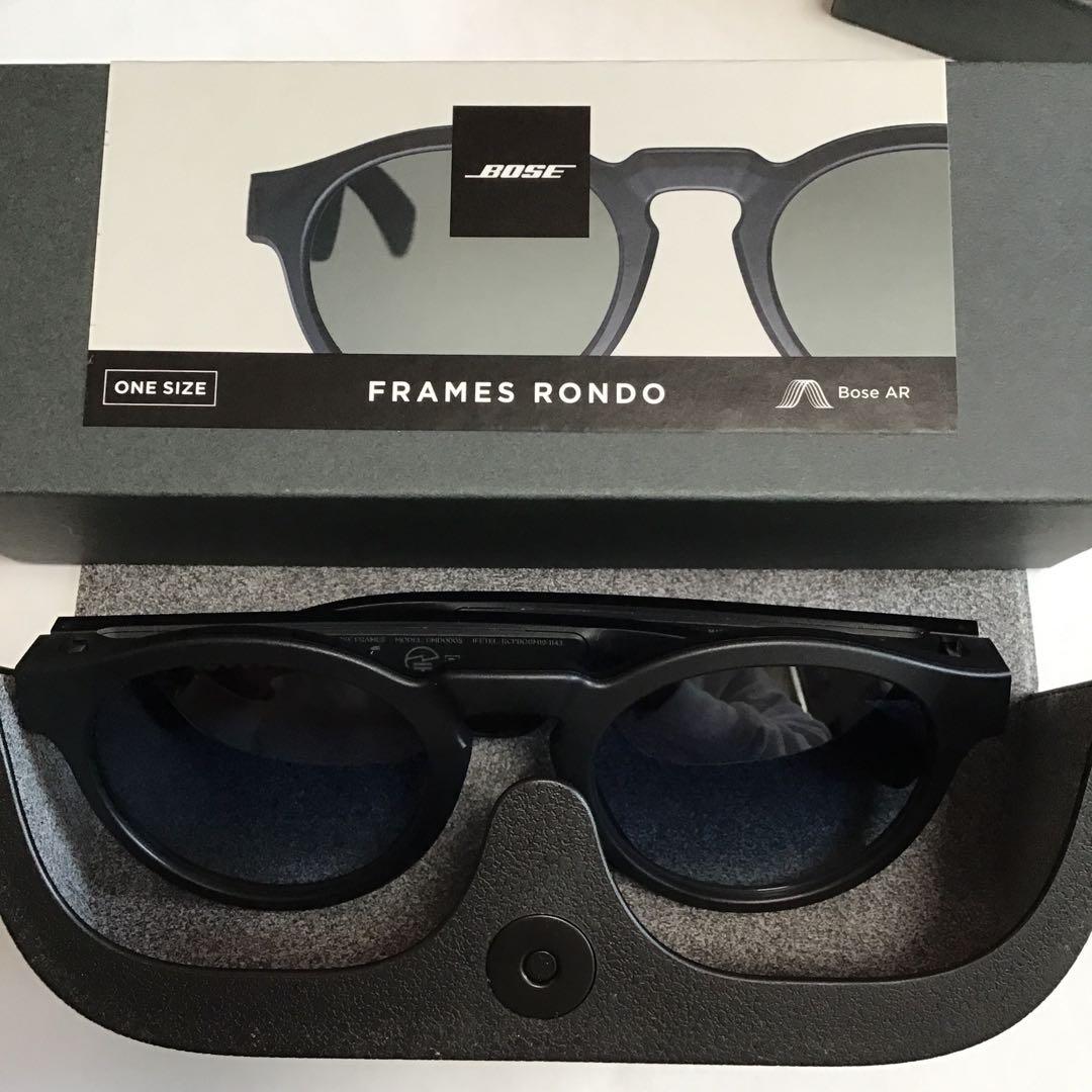 ★美品★替レンズ付き　BOSE FRAMES RONDOスマートグラス