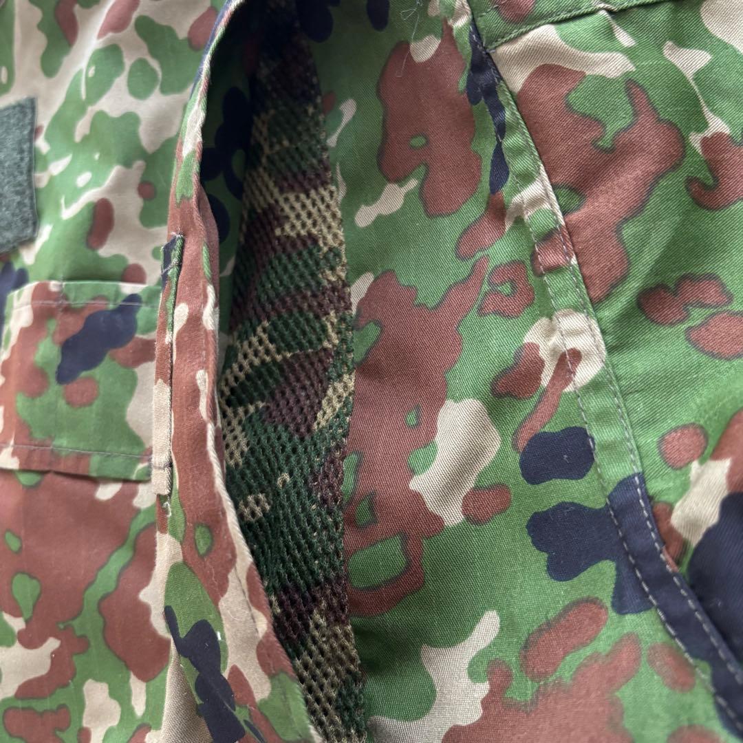 生産終了 PX品 陸上自衛隊 迷彩服 防暑3型 麻混リップストップ