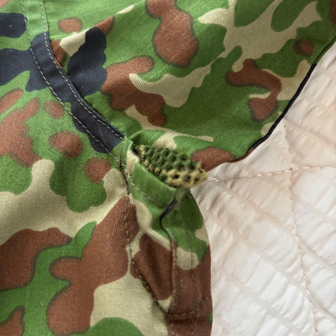 生産終了 PX品 陸上自衛隊 迷彩服 防暑3型 麻混リップストップ