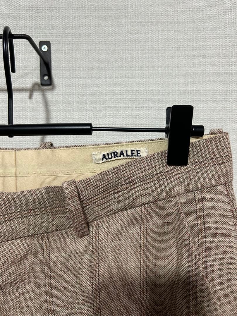 【AURALEE】LINEN WOOL SILK SHARK SKIN
