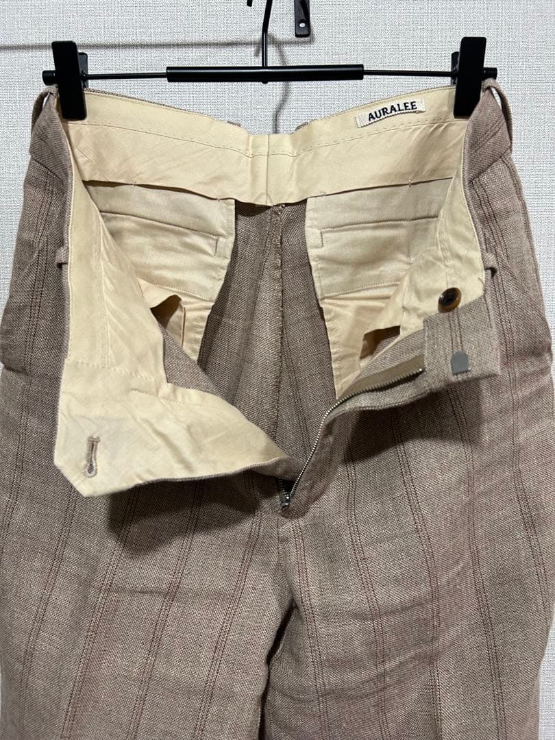 【AURALEE】LINEN WOOL SILK SHARK SKIN