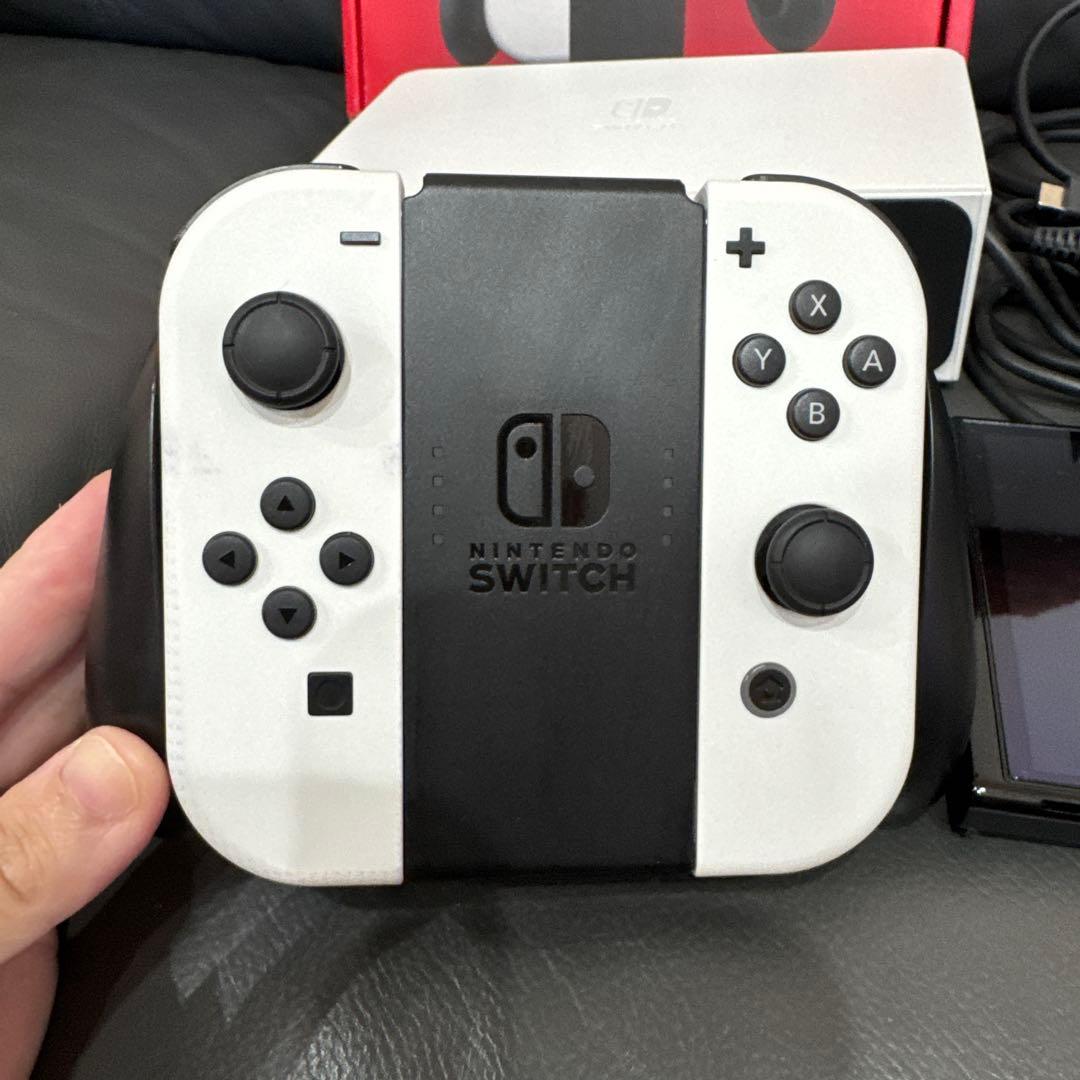 美品★Nintendo Switch有機モデル本体＋リングフィットアドベンチャー
