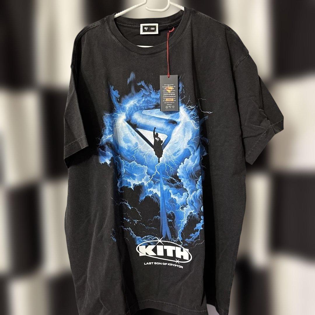 トップス Kith x Superman Lightning Bolt Tee XL