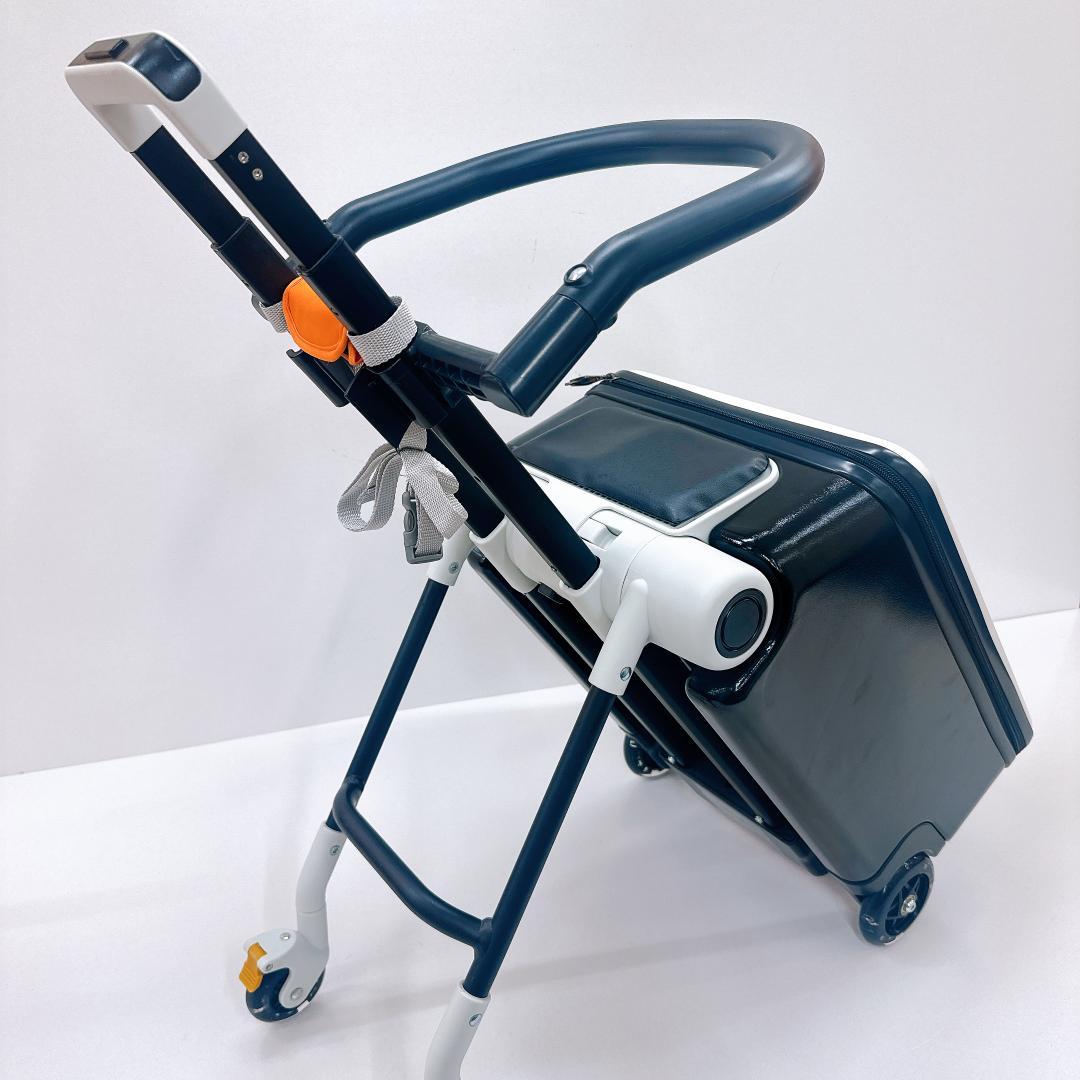 【美品】hopeholic 乗れるキャリーケース スーツケース 40L ホワイト