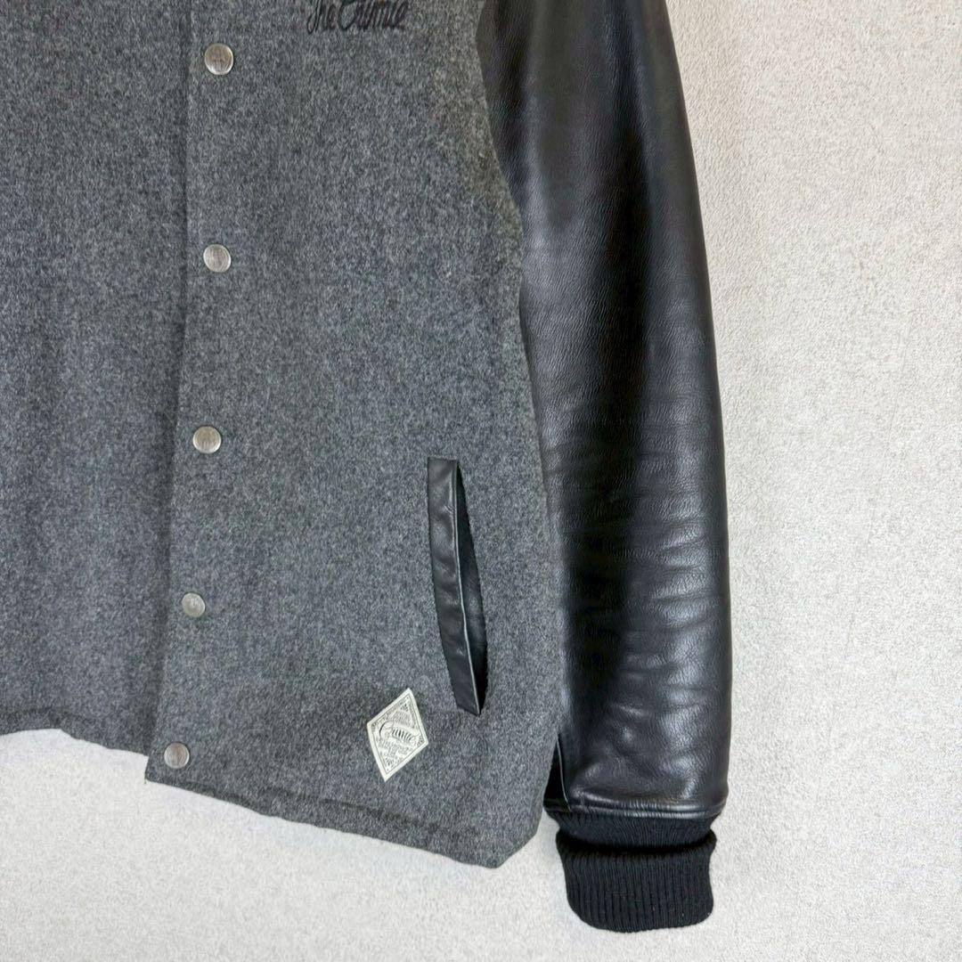 希少 美品 CRIMIE 周年記念 限定 袖レザー 切り替え