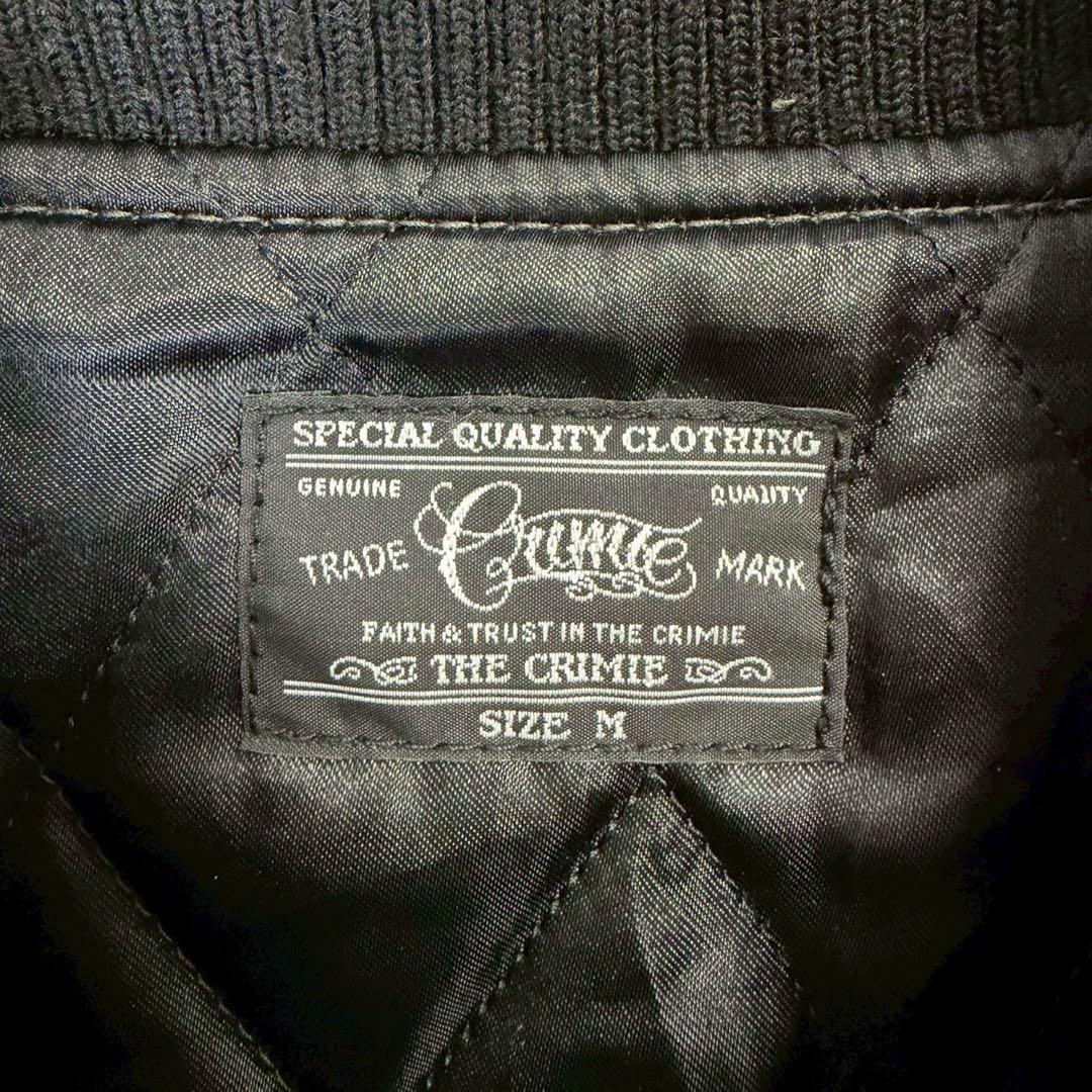 希少 美品 CRIMIE 周年記念 限定 袖レザー 切り替え