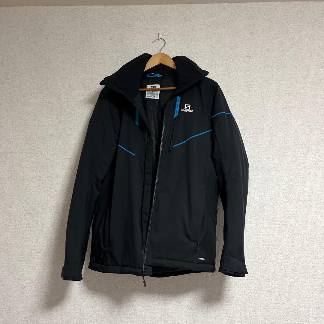 Salomon ブラック スキーウェア