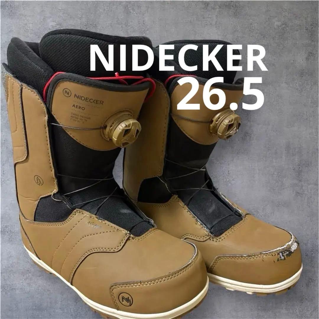 スノーボード ブーツ 26.5 NIDECKER AERO BOA メンズ