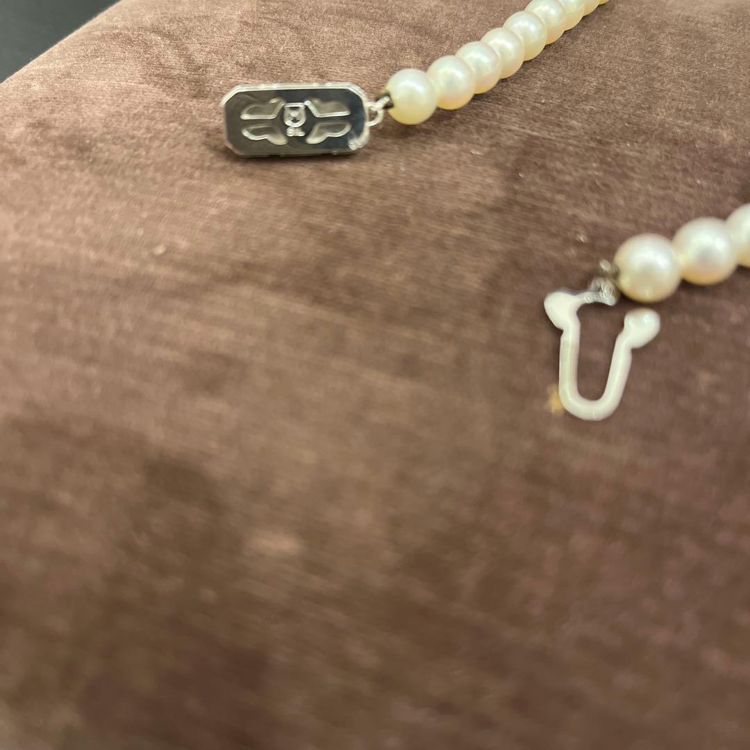 MIKIMOTOシンプルパールネックレス