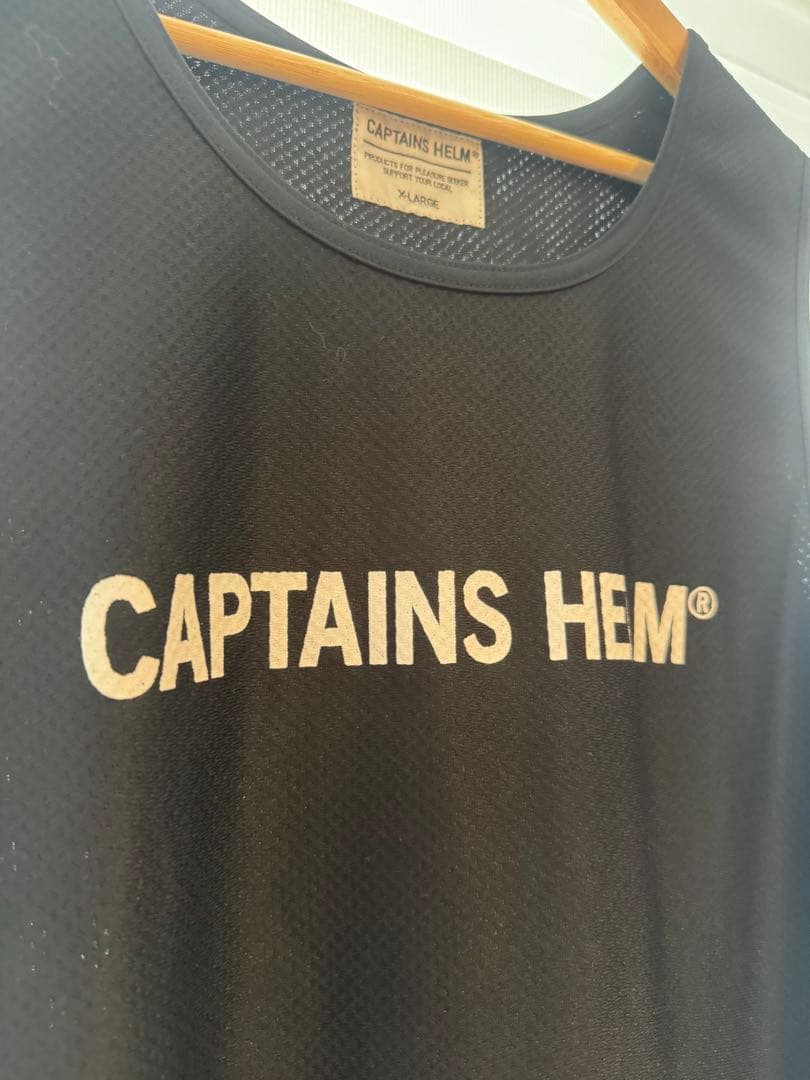 CAPTAINS HELM メッシュタンクトップ　size XL
