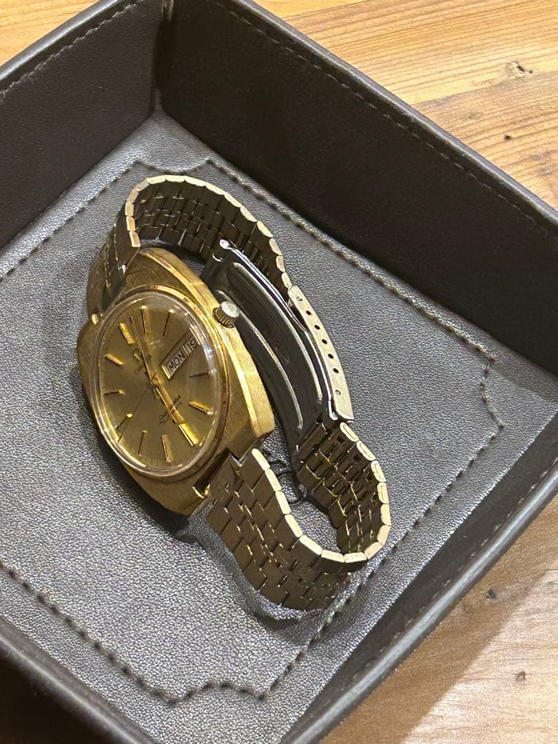 OMEGA Seamaster オメガ　自動巻き　ゴールド　166.0216