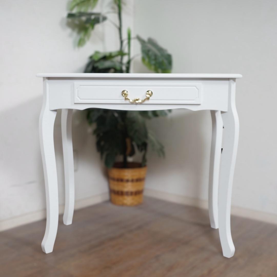 【新品】猫脚　アンティーク風デスク　姫系　アウトレット