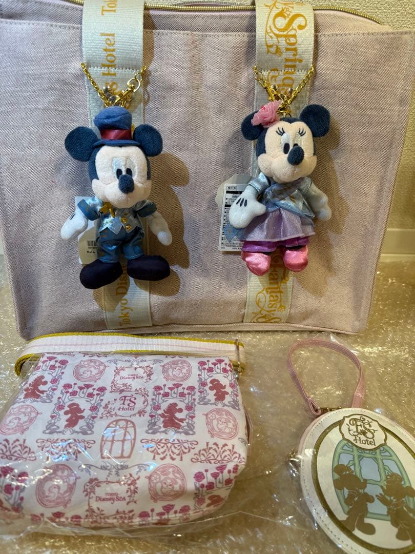 ディズニーシー　ファンタジースプリングスホテル　エクスクルーシブトートバッグ