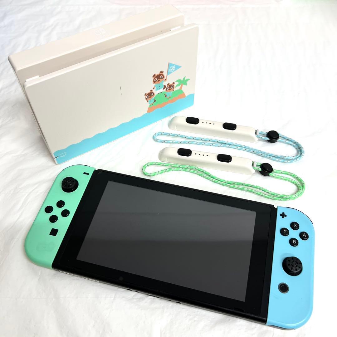 あつ森 Nintendo Switch 本体＋ドック＋Joy-Con ジャンク