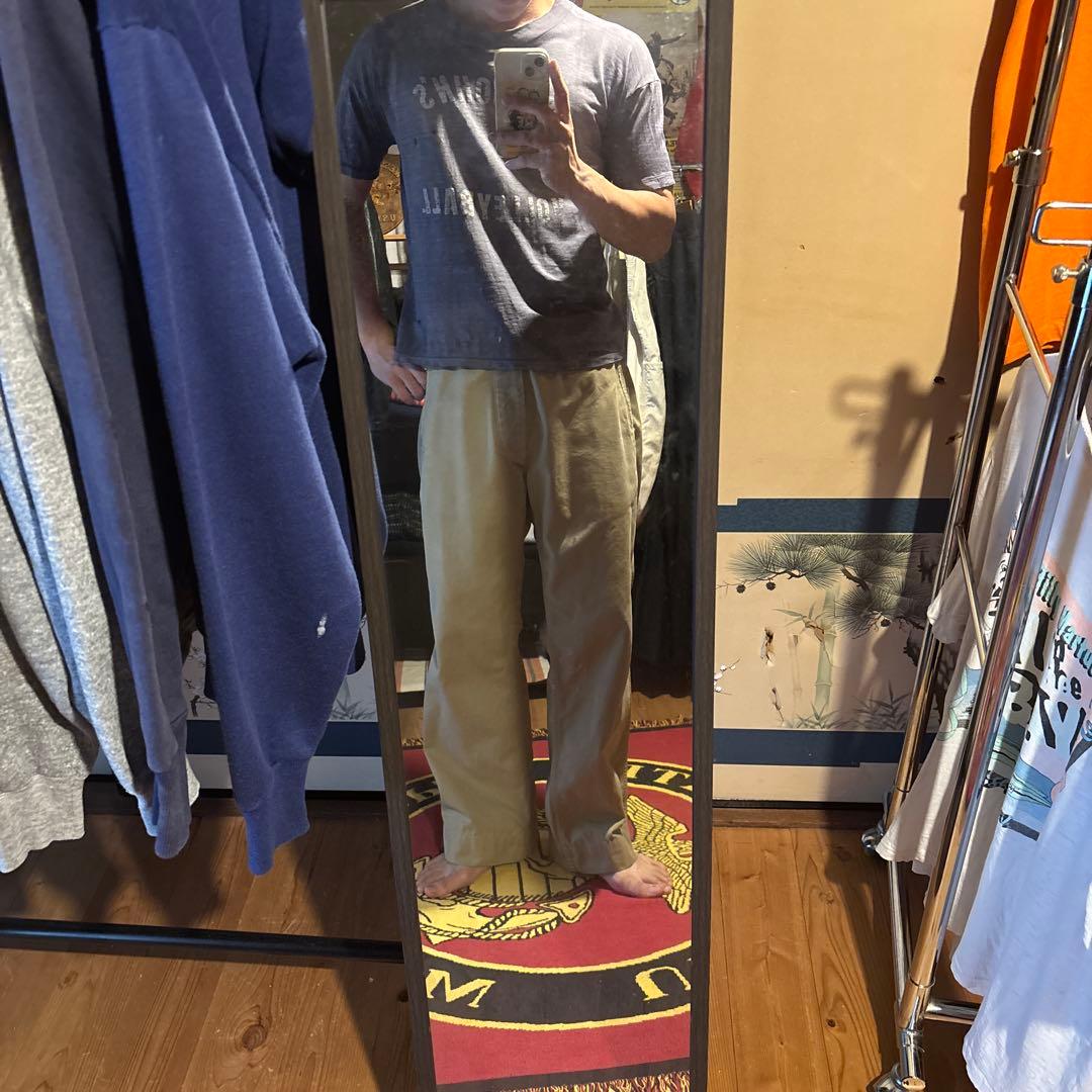 格安 希少 RRL 45カーキ チノusarmyヴィンテージ ラルフローレン