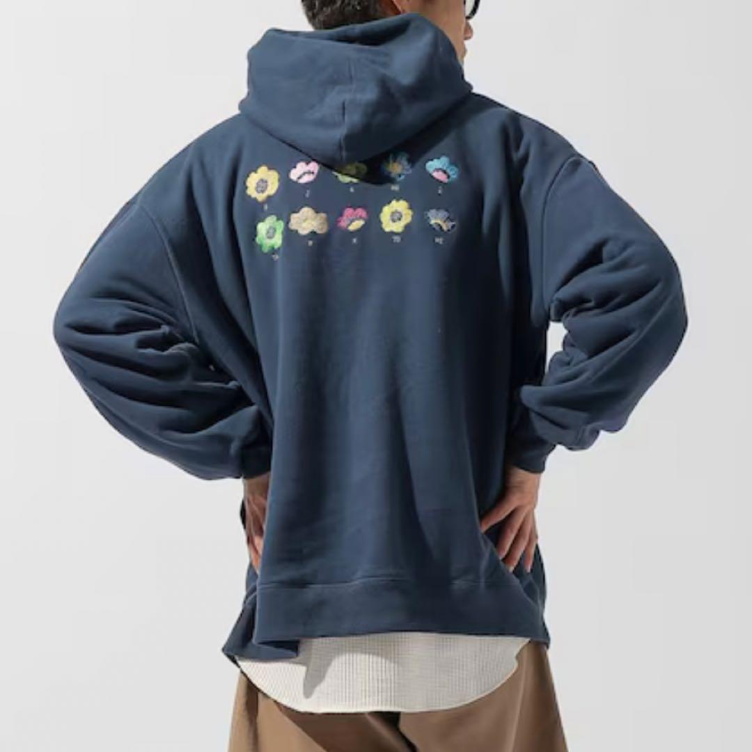 【ボーイフレンド シーズン2】コラボ フラワープルオーバーフーディー　Lサイズ