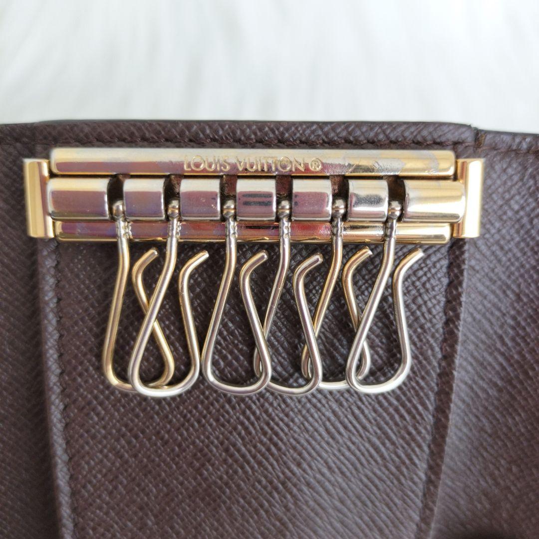 【✨美品✨】ルイヴィトン　ダミエエベヌ　ミュルティクレ6　キーケース