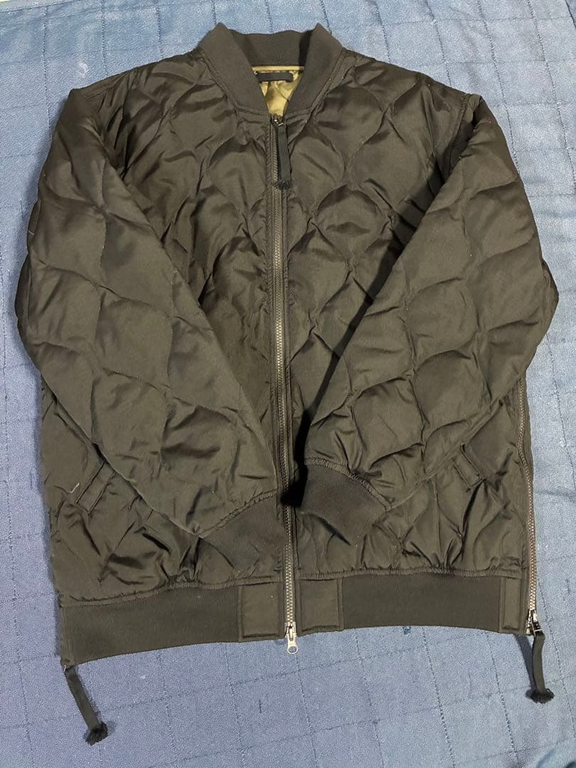 TAION ミリタリー MA-1 キルティング ダウンジャケット 2XL