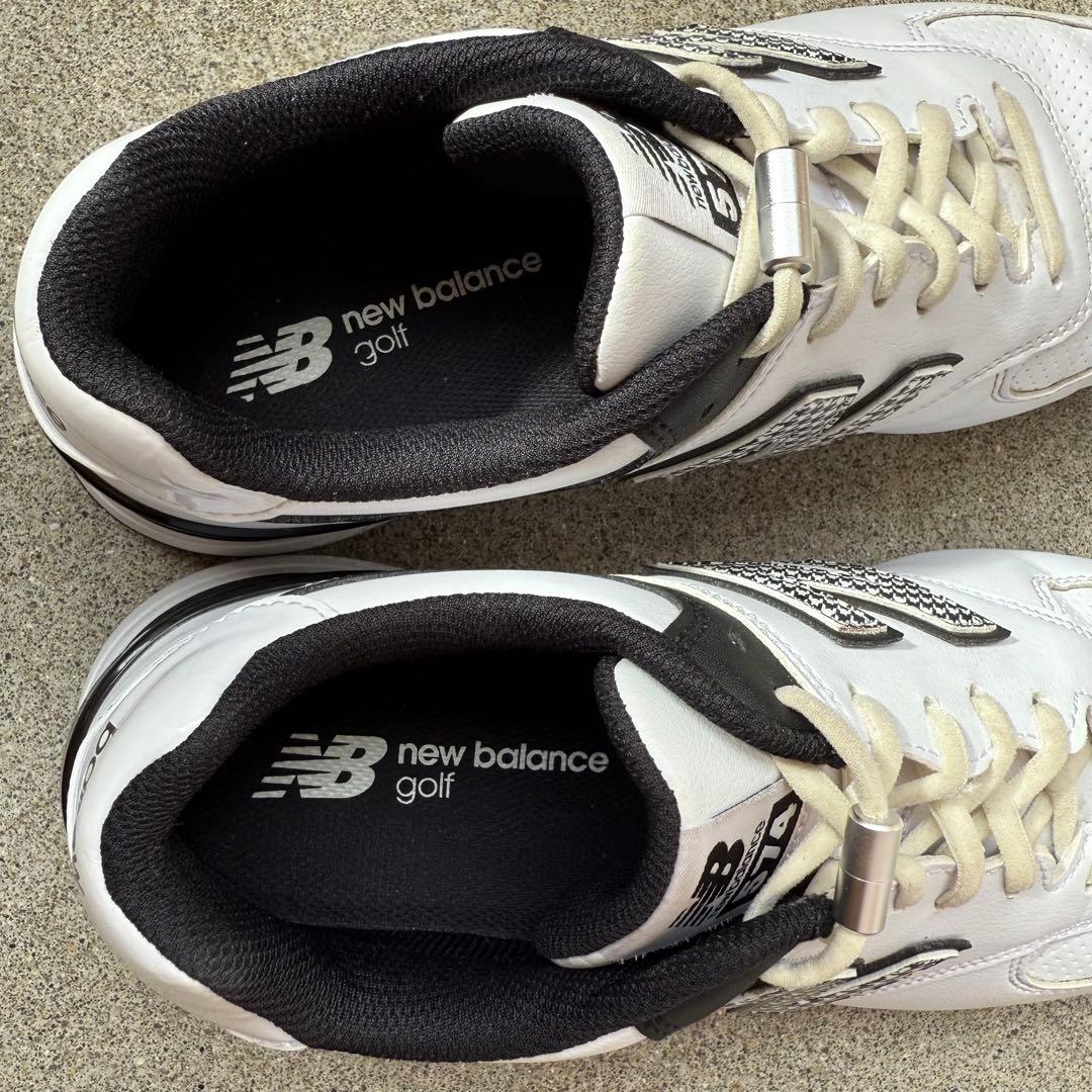 ニューバランス ゴルフシューズ 574 スパイクレス 25.5