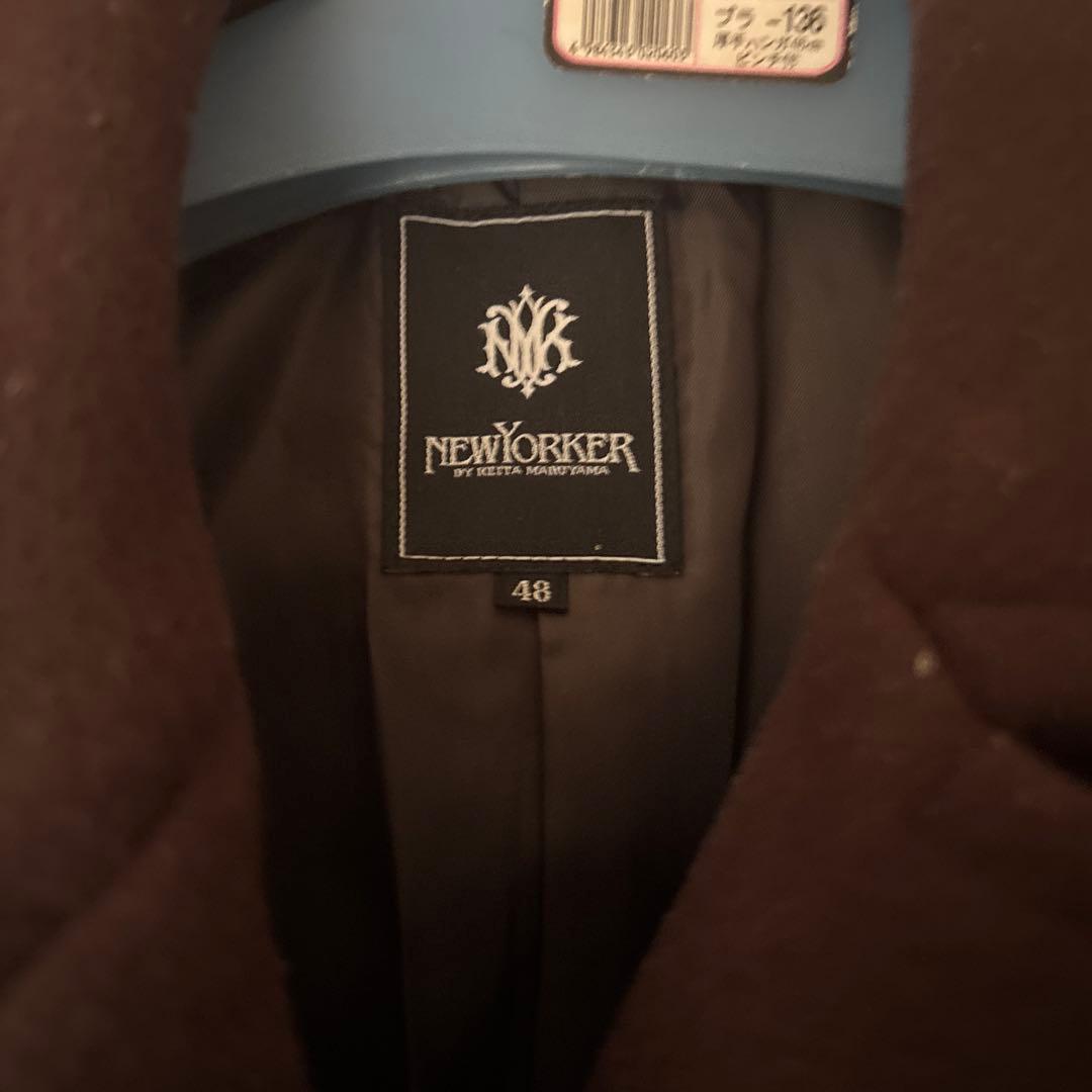 美品NEWYORKER BY KEITAMARUYAMA Pコート 定価7万