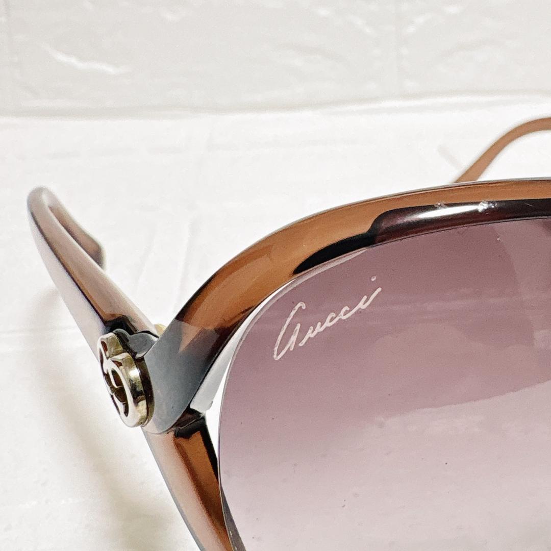 GUCCI サングラス ハートモチーフ グラデーション インターロッキングG