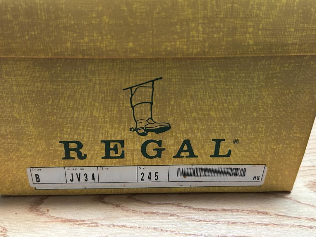 リーガル メンズ　Uチップ　ブラック　24.5cm