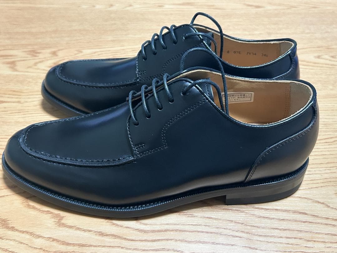 リーガル メンズ　Uチップ　ブラック　24.5cm