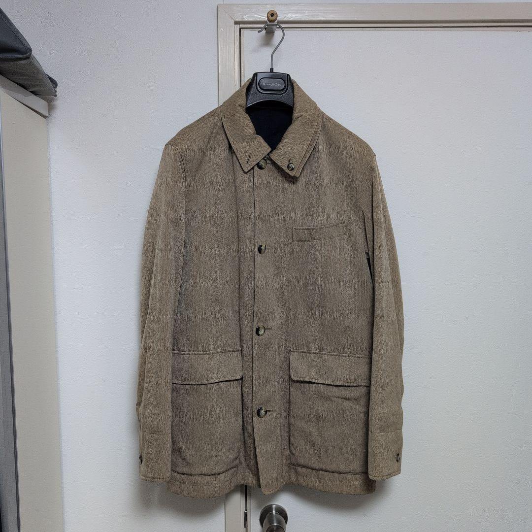 原田　エルメネジルドゼニア　リバーシブル　ハーフコート