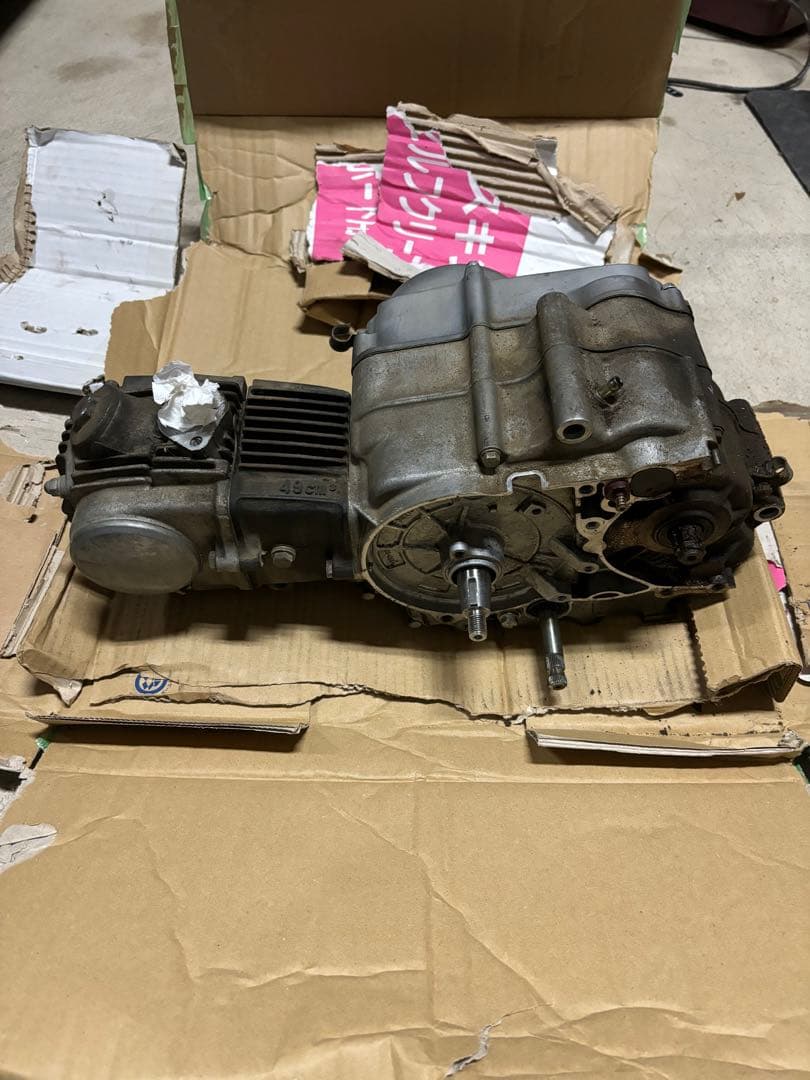 カブ　エンジン　ジェネレーター無し