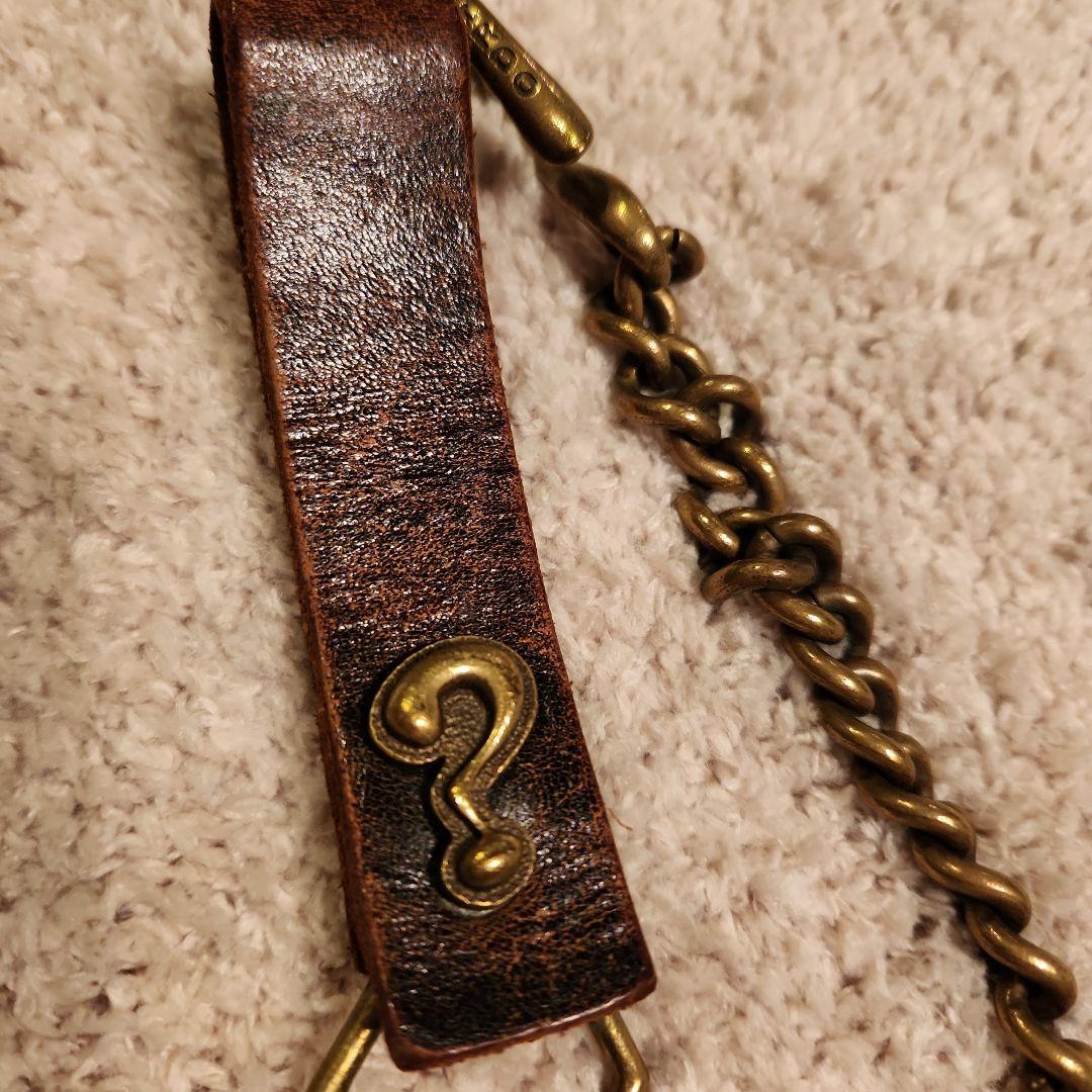 WEIRDO★ウォレットチェーン4アイズ　レザー