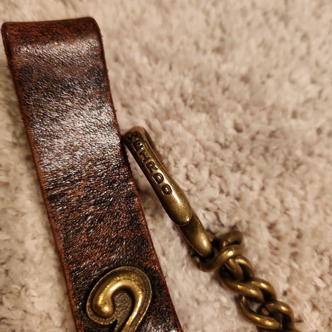 WEIRDO★ウォレットチェーン4アイズ　レザー