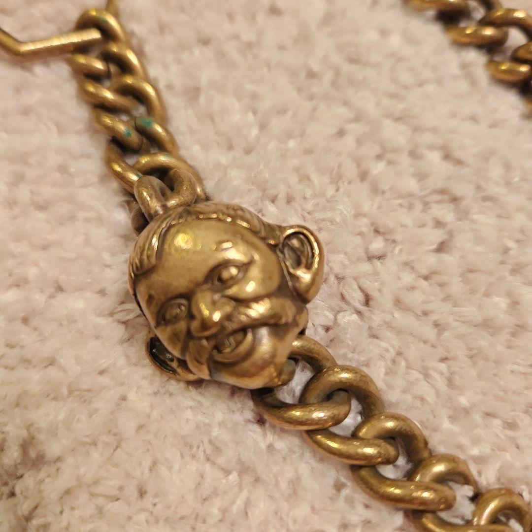 WEIRDO★ウォレットチェーン4アイズ　レザー