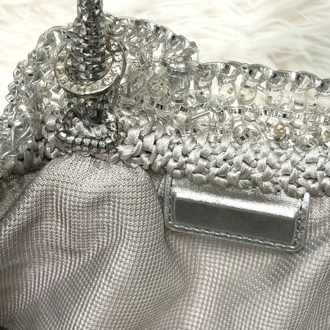 【美品】ANTEPRIMA ワイヤーグリッター　2WAY ショルダーバッグ