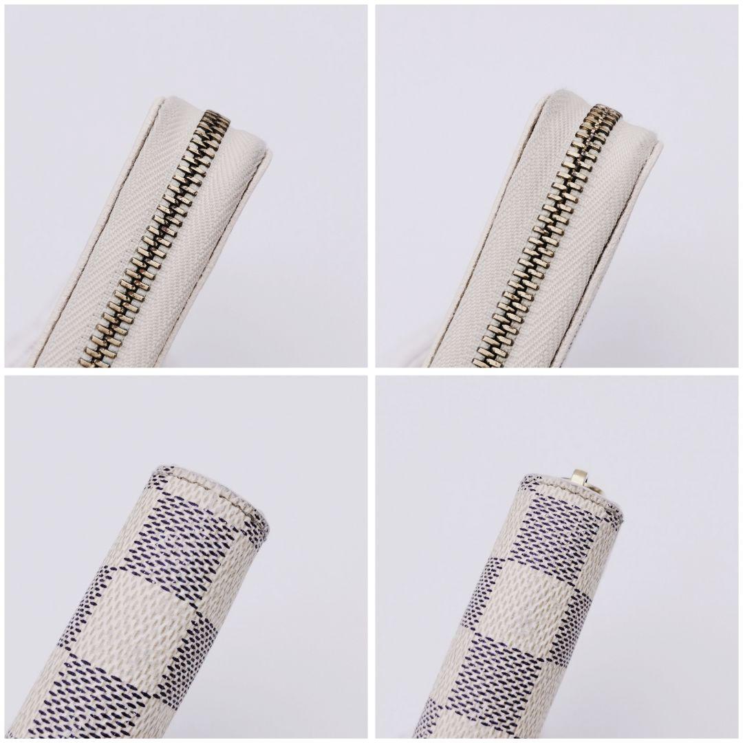 極美品✨ジッピーウォレット ダミエ アズール ルイヴィトン ラウンド 長財布