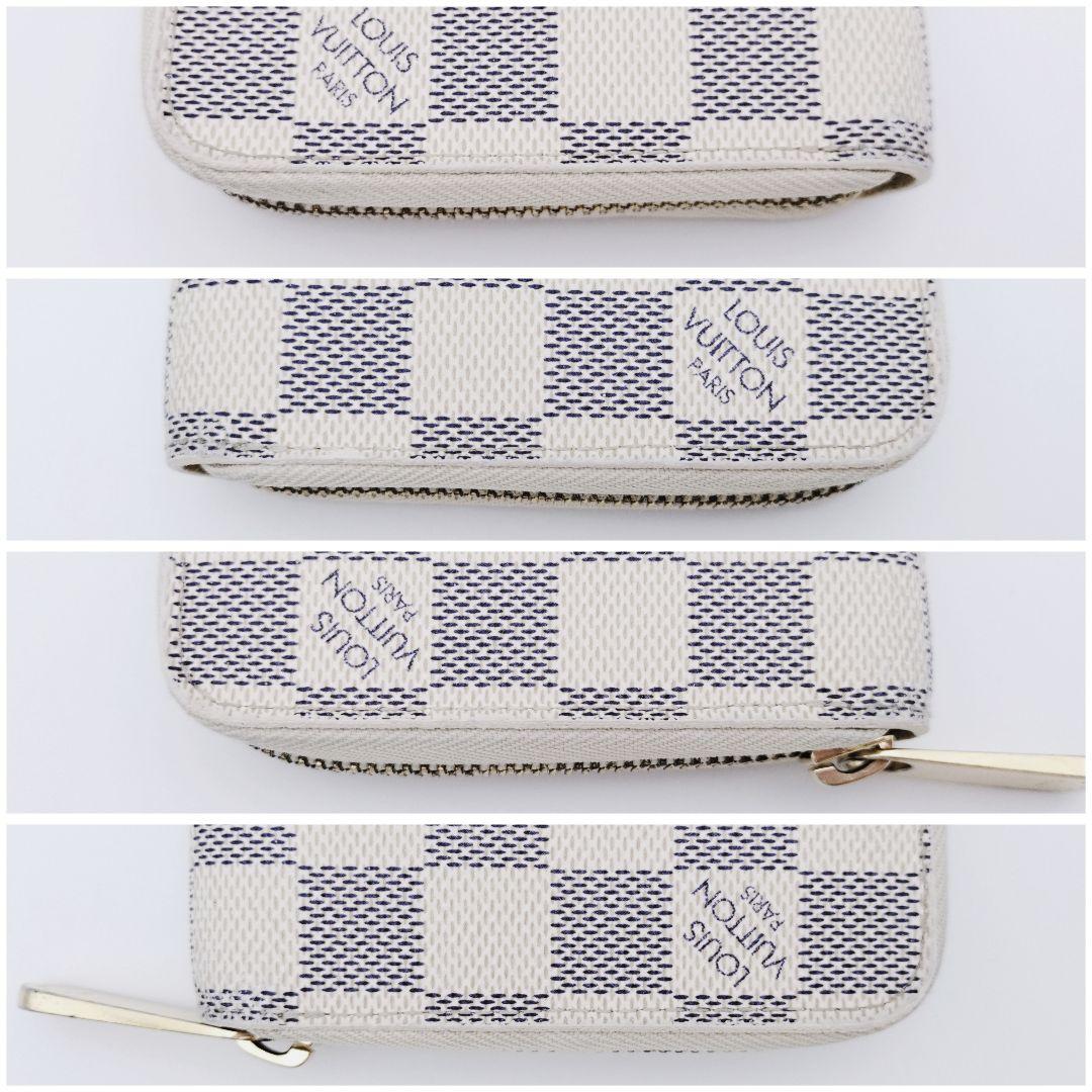 極美品✨ジッピーウォレット ダミエ アズール ルイヴィトン ラウンド 長財布