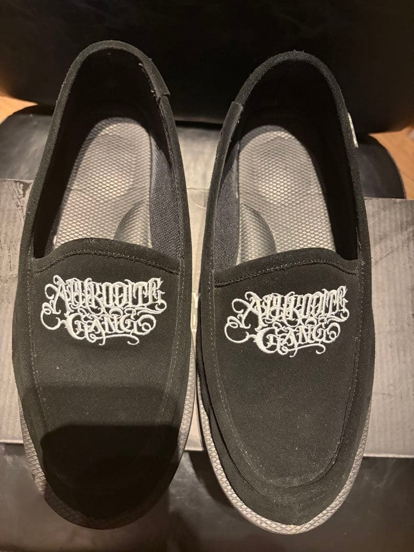 WACKO MARIA × SUICOKE×舐達麻　スリッポン 刺繍ロゴ