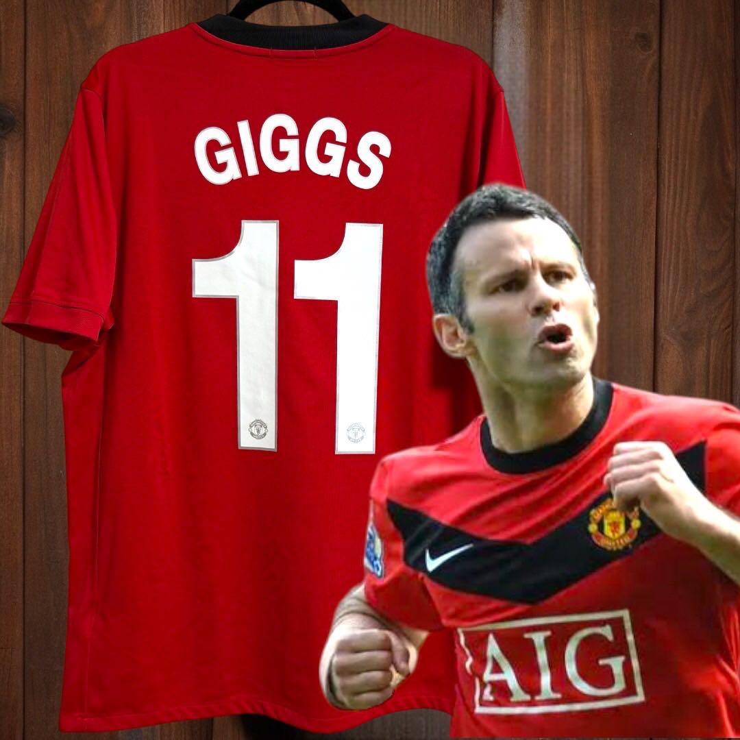 『正規品』マンチェスター・ユナイテッド 09/10 ギグス ユニフォーム ウェア