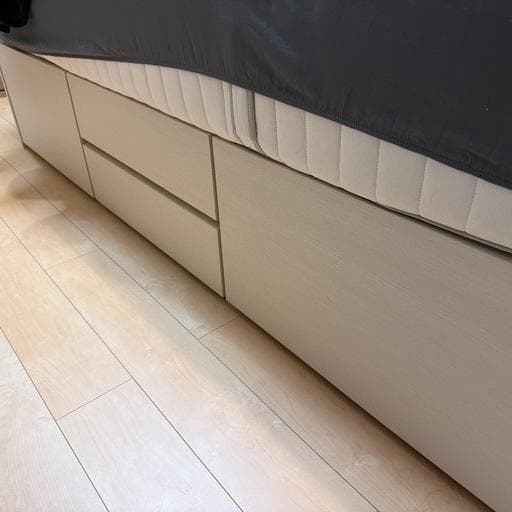 ニトリ べッドフレーム アザン2 WW チェスト40 ホワイト ※配送要相談